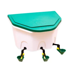 Poidło automatyczne 8 l dla drobiu z miseczkami