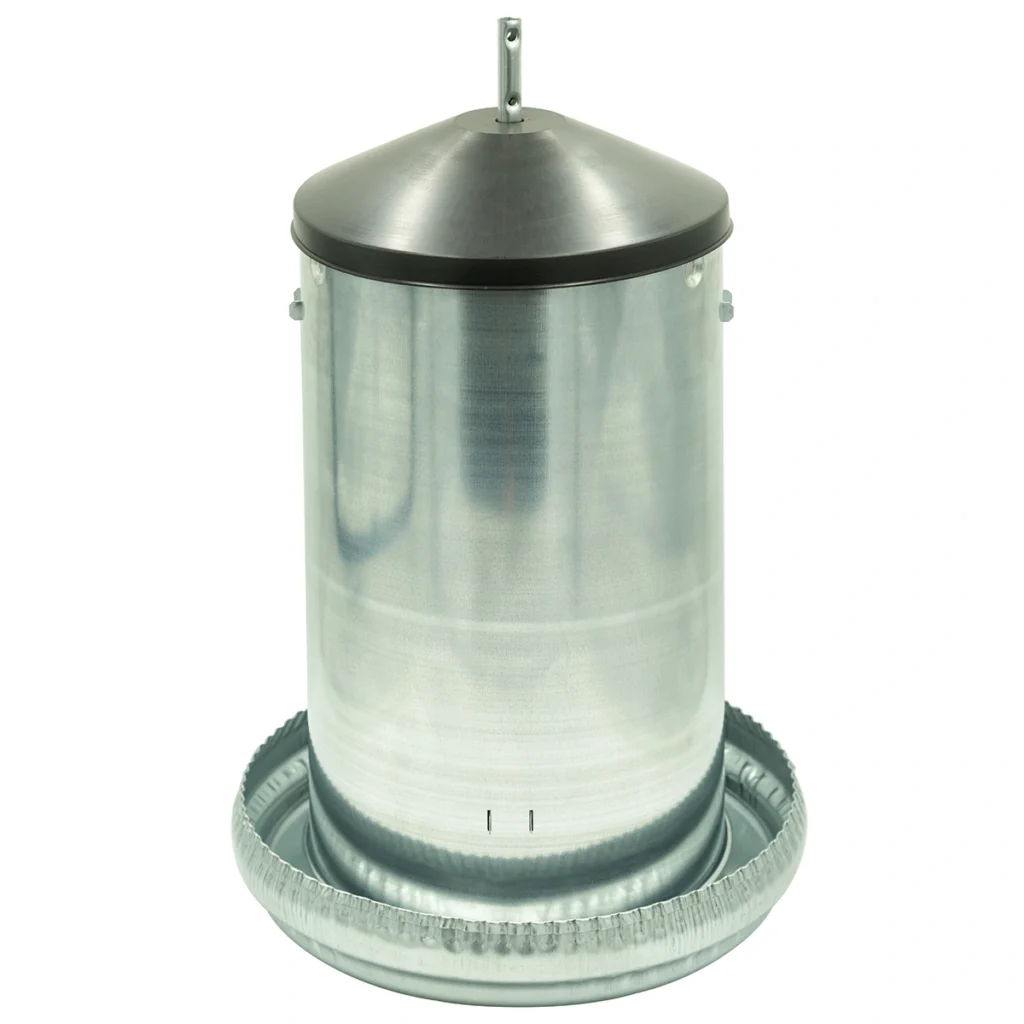 Metalowy karmnik dla kur 18 kg