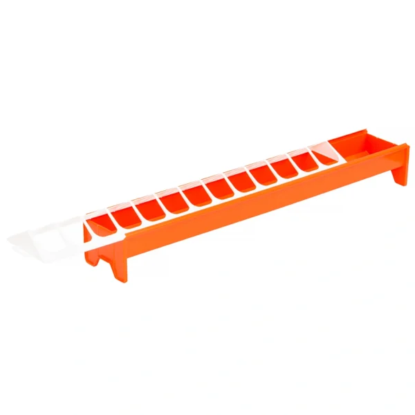Karmidło korytkowe dla drobiu 75 cm