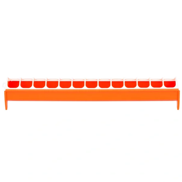 Karmidło korytkowe dla drobiu 75 cm