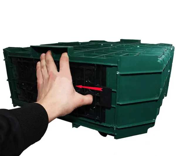 Klatka transportowa dla drobiu 80 x 60 x 20 cm