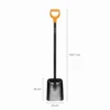 Łopata do piachu betonu szufla węglarka 126,7 cm Comfort Fiskars2 Łopata do piasku, żwiru i betonu Fiskars Solid