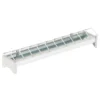 Metalowe karmidło korytkowe dla piskląt 40 cm