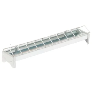 Metalowe Karmidło Korytko dla Piskląt 40 cm4 Metalowe karmidło korytkowe dla piskląt 40 cm