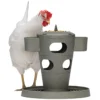 Karmnik zabawka dla kur Chicken Tower na paszę i przysmaki
