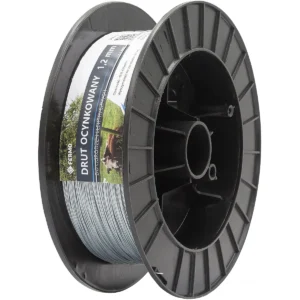 Drut stalowy ocynkowany 1,2 mm do pastucha – Rolka 500 m