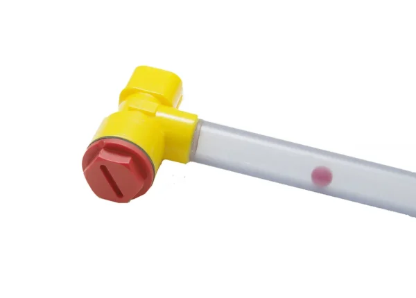 Odpowietrznik odpowietrzające zakończenie linii pojenia do rury 22x22 mm