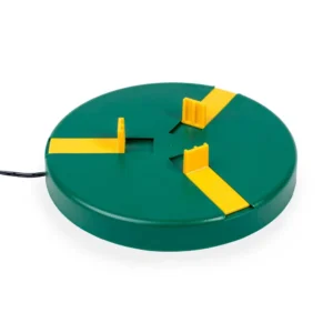 Podstawkowy podgrzewacz do poideł dla drobiu 25 cm - Grzałka 20W, Zasilacz 24V