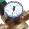 Reduktor ciśnienia wody Honeywell ze wskaźnikiem 1,5 - 6 Bar z gwintem 34 cala mosiężny Reduktor ciśnienia wody Honeywell ze wskaźnikiem 1,5 - 6 Bar z gwintem 3/4 cala mosiężny