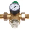 Reduktor ciśnienia wody Honeywell ze wskaźnikiem 1,5 - 6 Bar z gwintem 34 cala mosiężny1 Reduktor ciśnienia wody Honeywell ze wskaźnikiem 1,5 - 6 Bar z gwintem 3/4 cala mosiężny