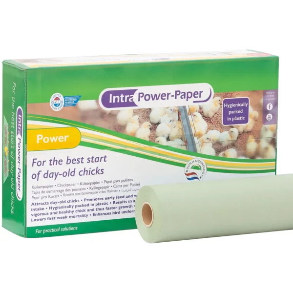 Uniwersalny papier dla piskląt - 68 cm x 200 m - Rozkład 8-9 dni5 Uniwersalny papier dla piskląt - 68 cm x 200 m - Rozkład 8-9 dni